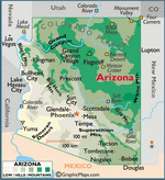 Map of Arizona