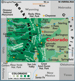 Map of Colorado