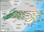 Map of North Carolina