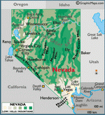 Map of Nevada