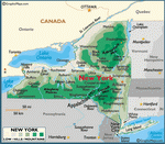 Map of New York