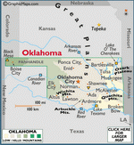 Map of Oklahoma