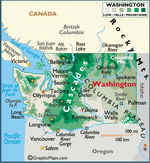 Map of Washington