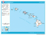 Map of roads of Hawaii